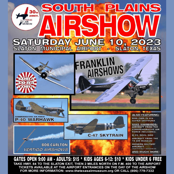 30th Anniversary Texas Air Museum South Plains Airshow Slaton